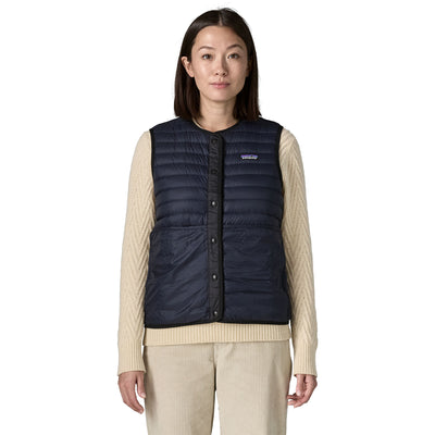 Women's Lightweight Reversible Down Sweater Vest