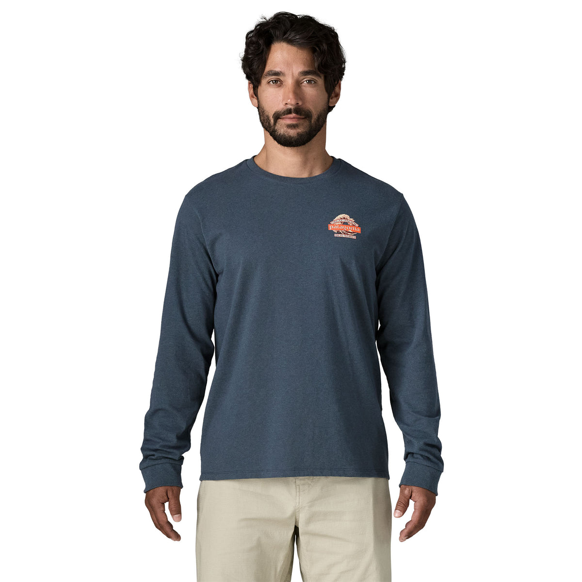 Men’s Long-Sleeved Great Waves Responsibili-Tee