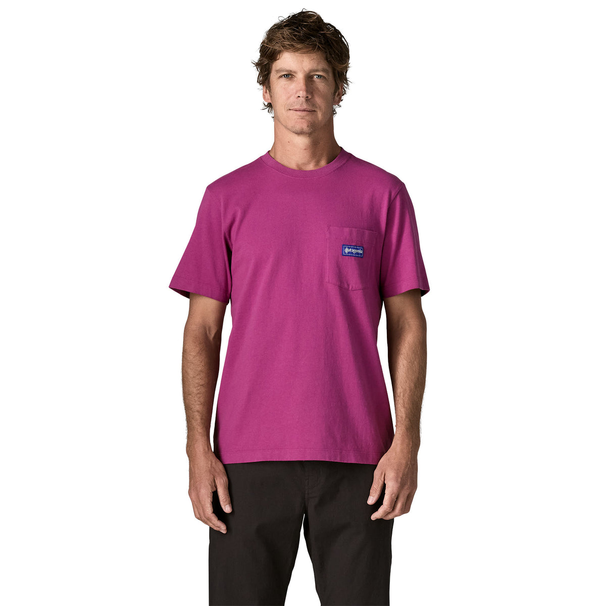 Men's Midweight Hut Tripper Label Pocket Tee