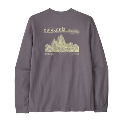 Men's Long Sleeved Midweight Hut Tripper Skyline T-Shirt