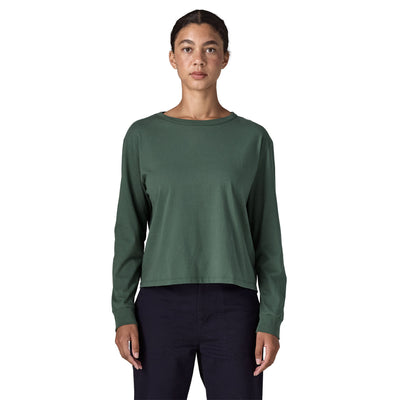 Women's Long Sleeved Daily Easy Cut T-Shirt