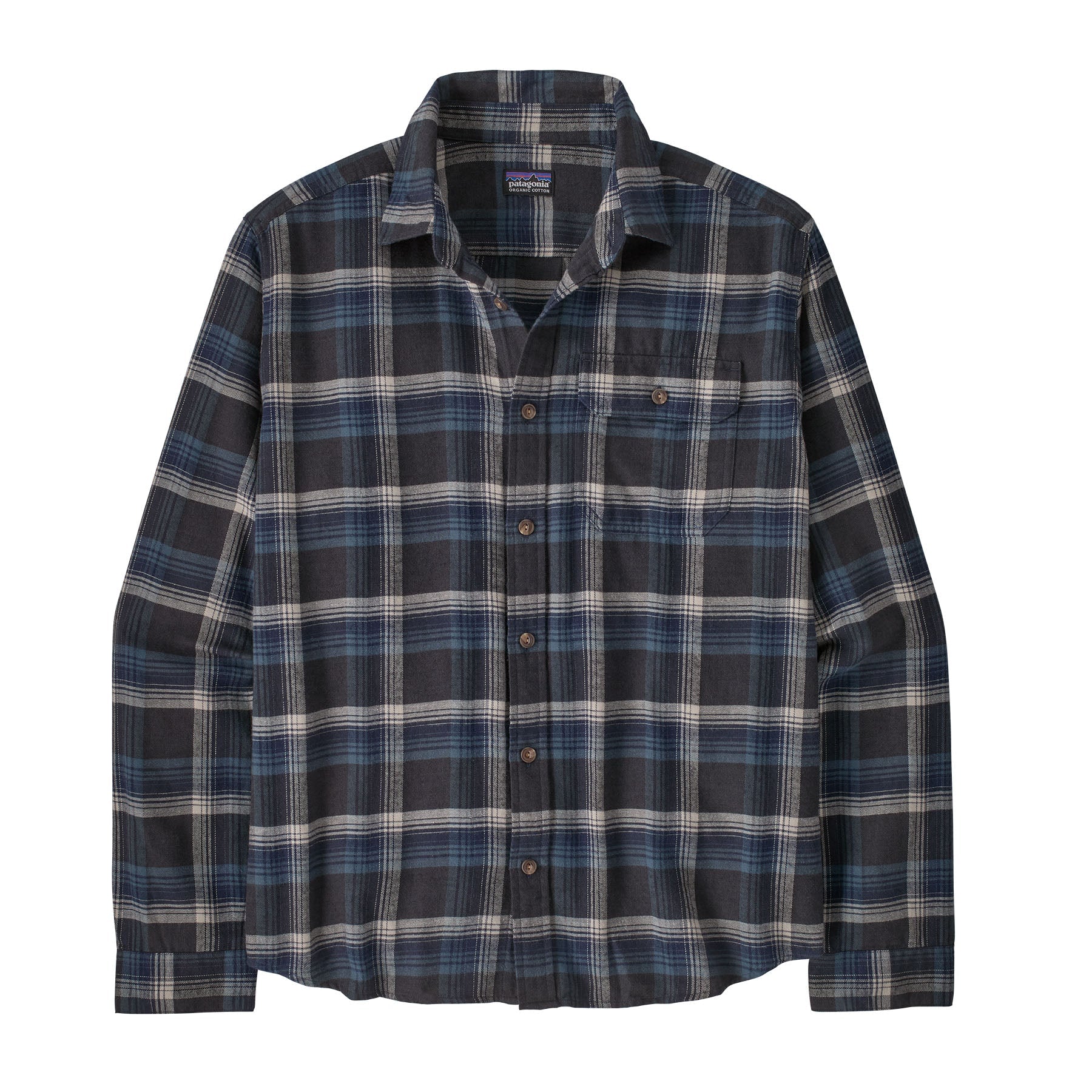 Men's Long-Sleeved Lightweight Fjord Flannel Shirt