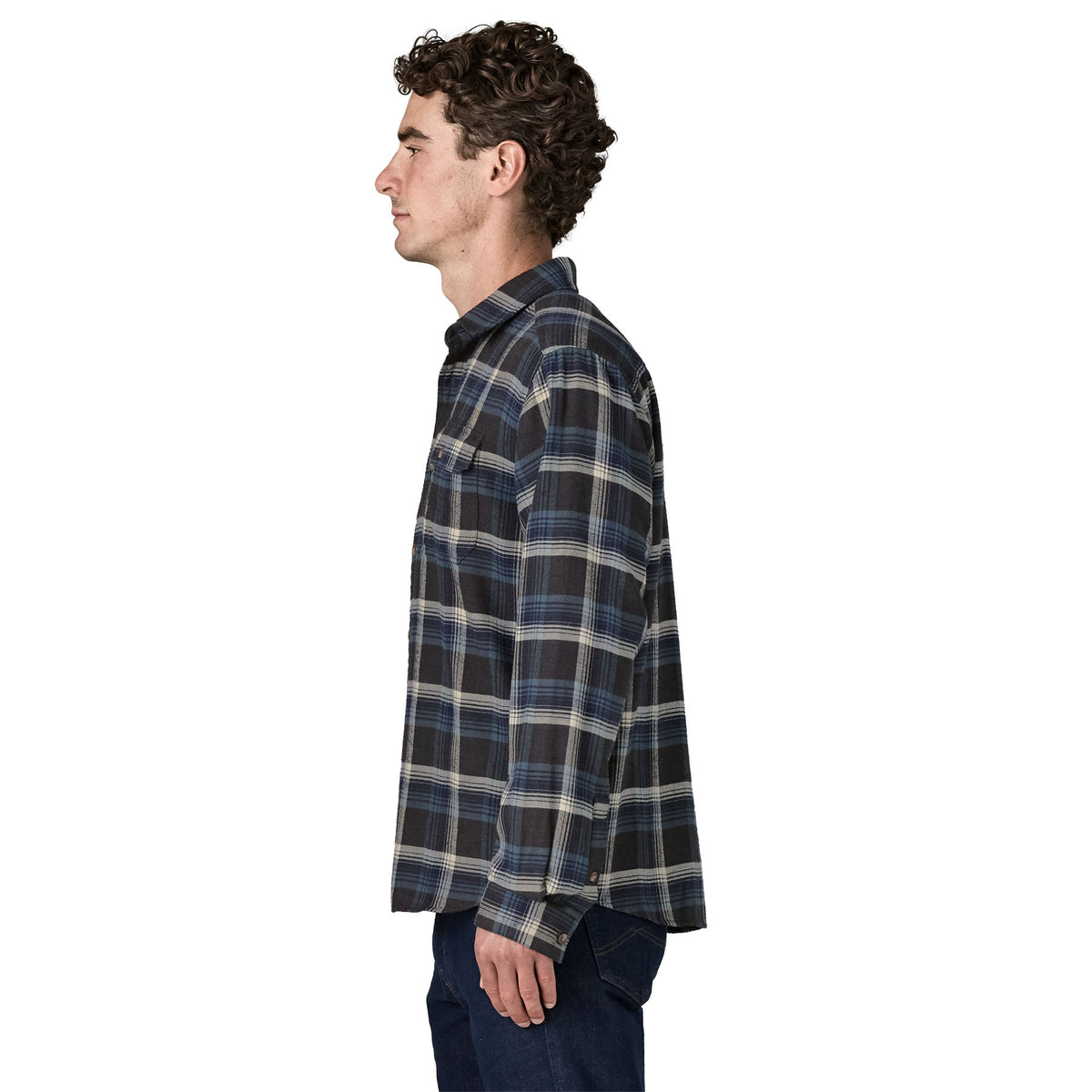Men's Long-Sleeved Lightweight Fjord Flannel Shirt