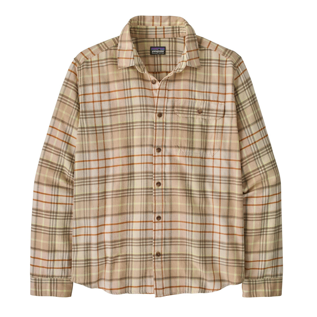 Men's Long-Sleeved Lightweight Fjord Flannel Shirt