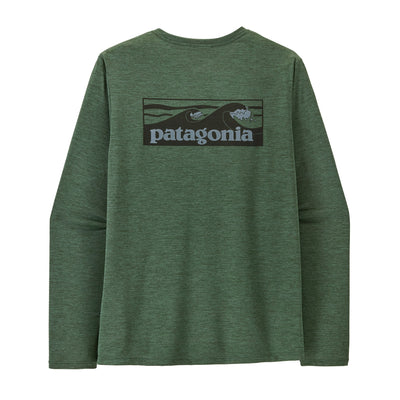 Men’s Long-Sleeved Capilene Cool Daily Shirt - Boardshort Logo
