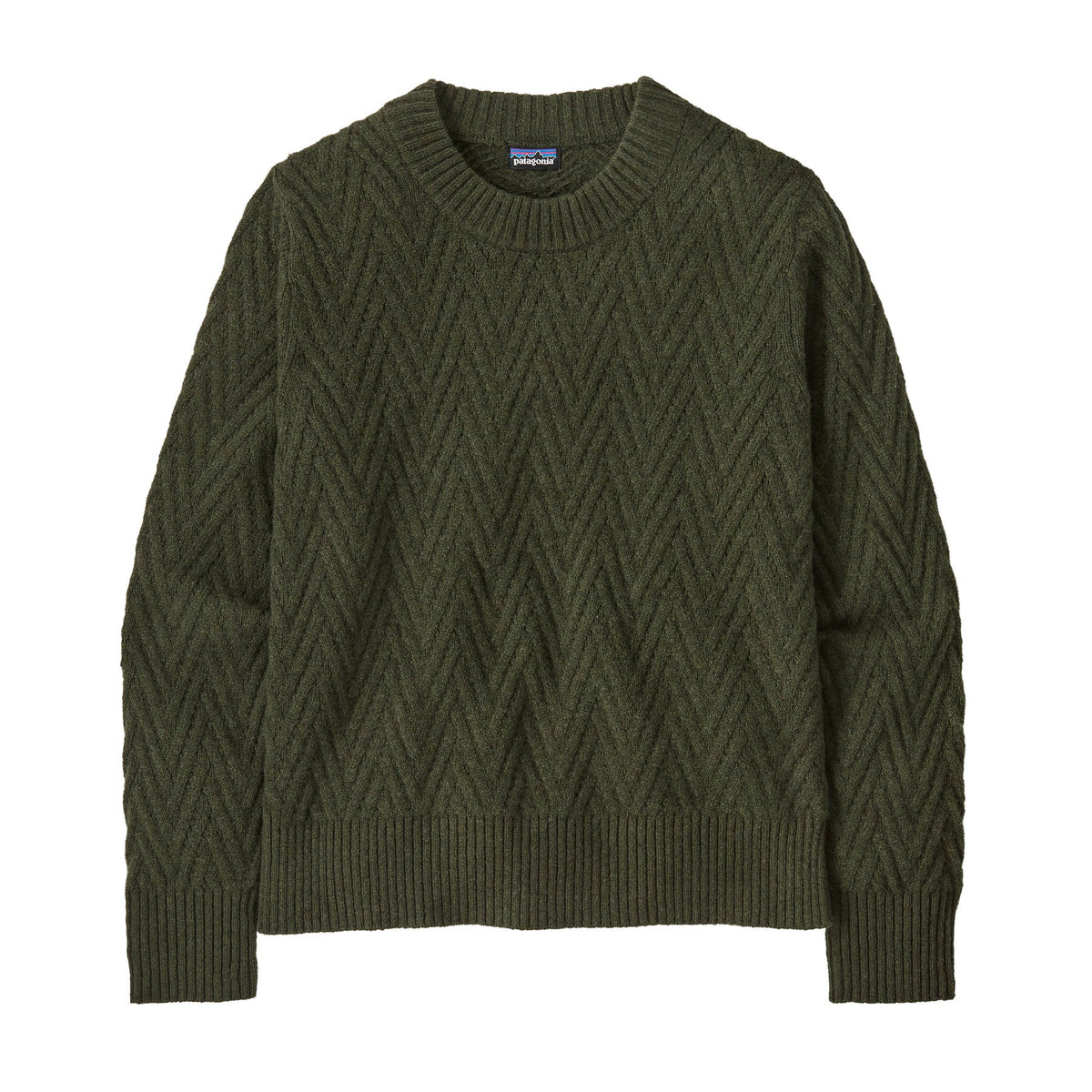 Women's Recycled Wool-Blend Crewneck Sweater