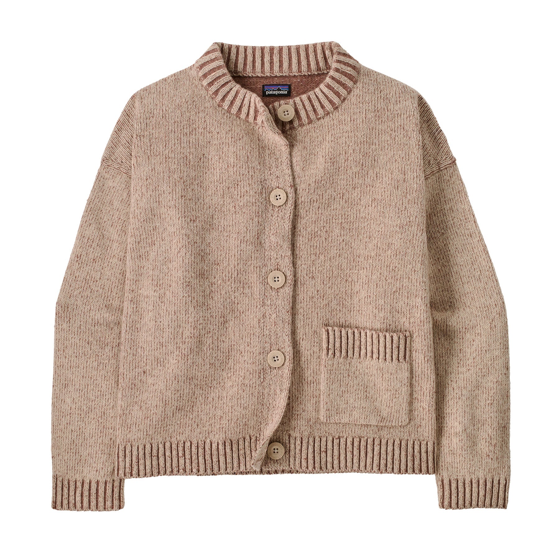 Women's Recycled Wool-Blend Sweater Jacket