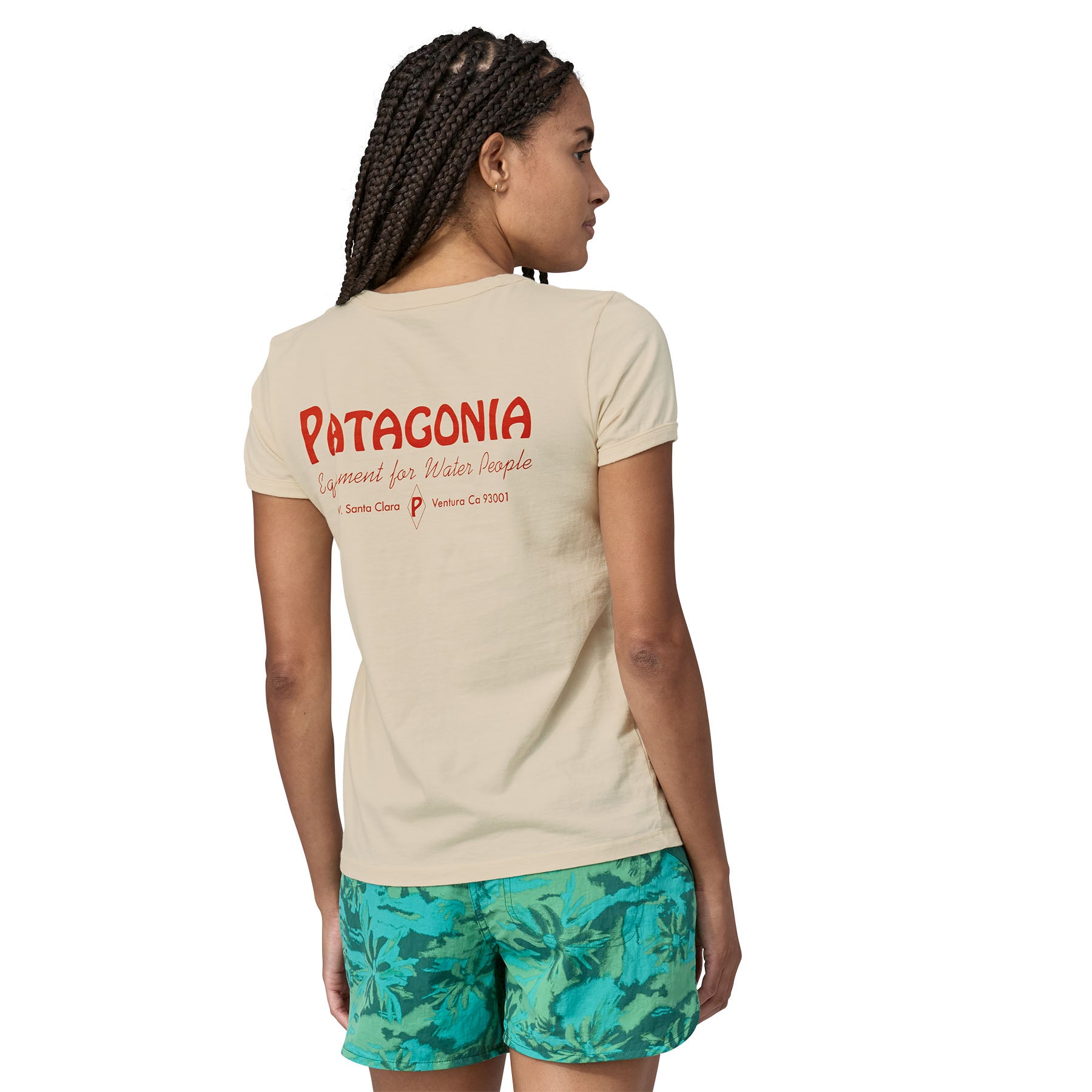 Women's Water People Organic Ringer Tee