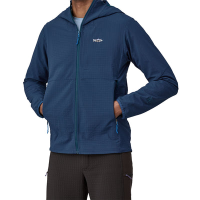 Men's R1 TechFace Fitz Roy Trout Hoody