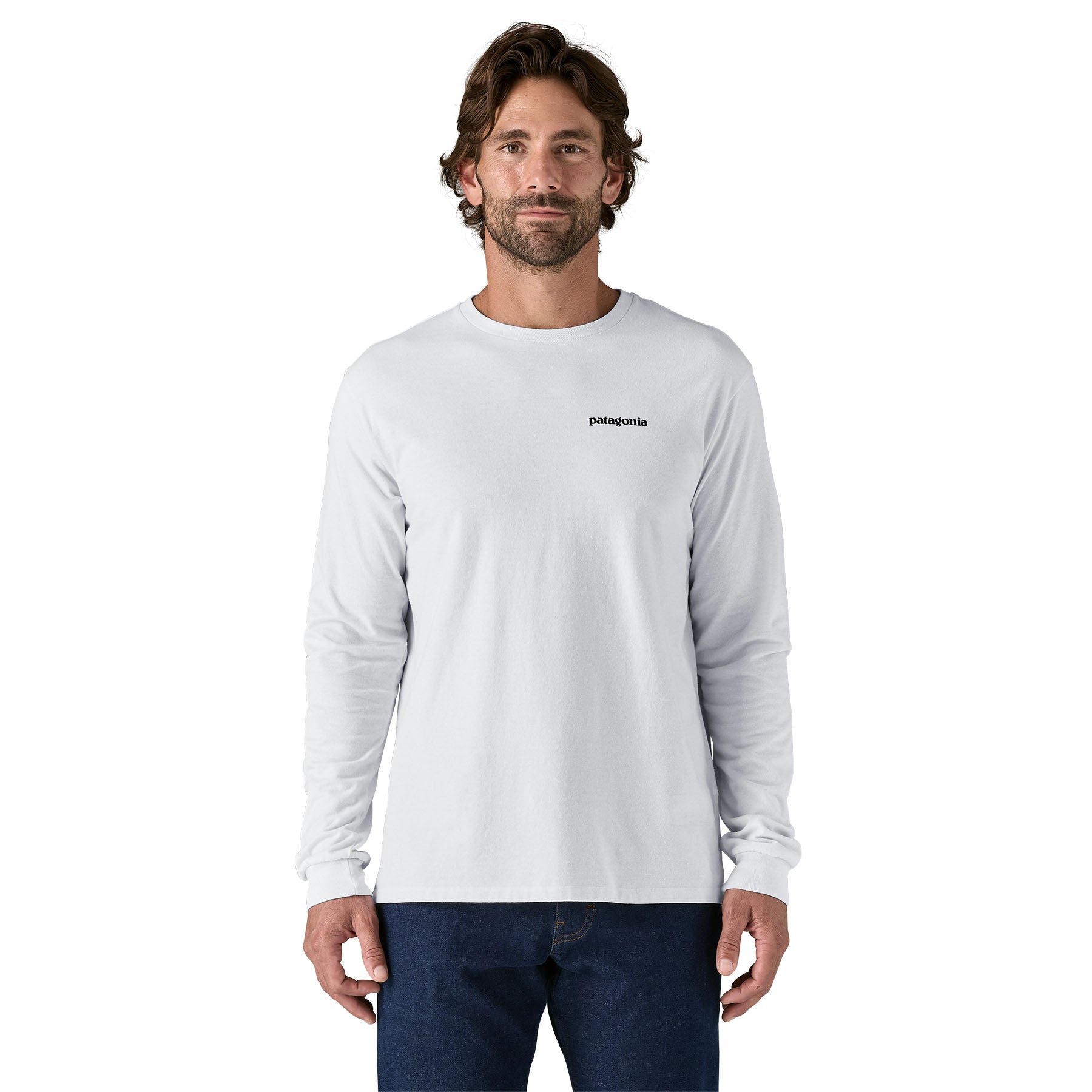 Men's Long-Sleeved P-6 Logo Responsibili-Tee