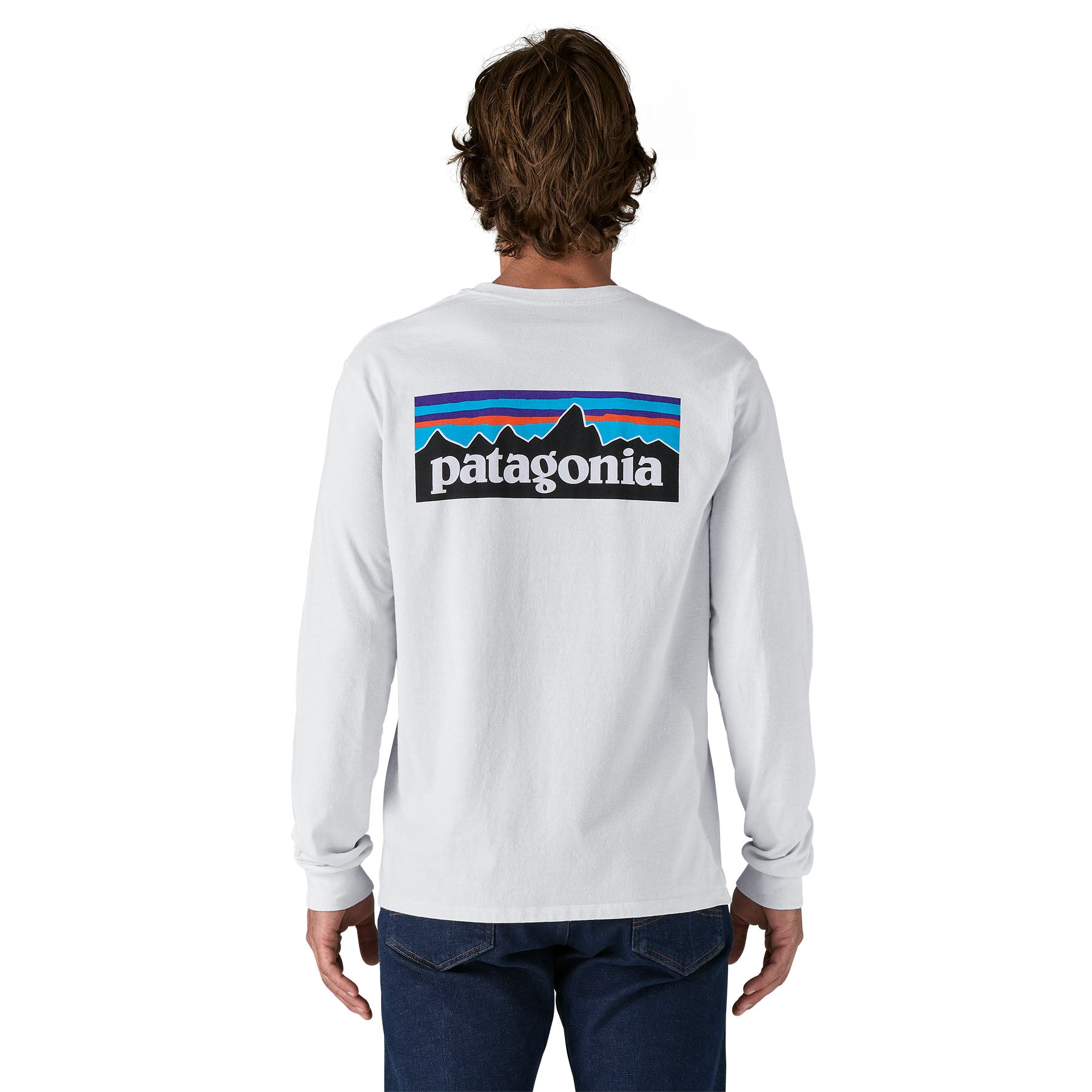 Men's Long-Sleeved P-6 Logo Responsibili-Tee