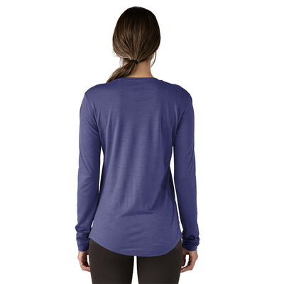Women's Long-Sleeved Capilene Cool Merino Blend Graphic Shirt