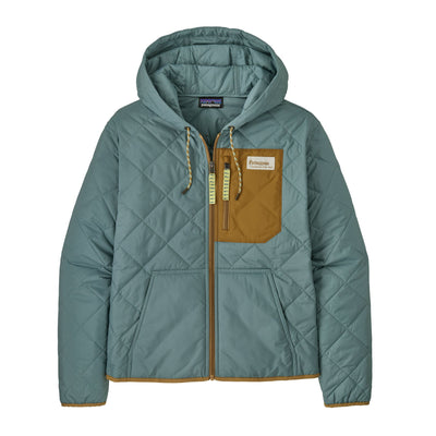 Women's Diamond Quilted Bomber Hoody