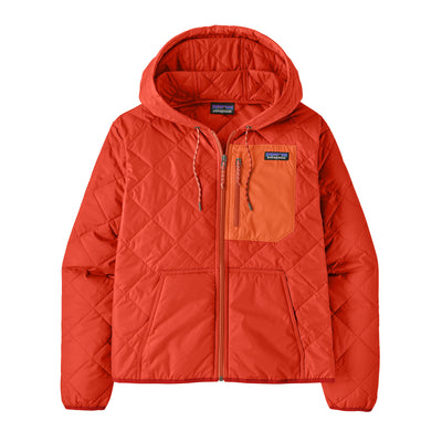 Women's Diamond Quilted Bomber Hoody