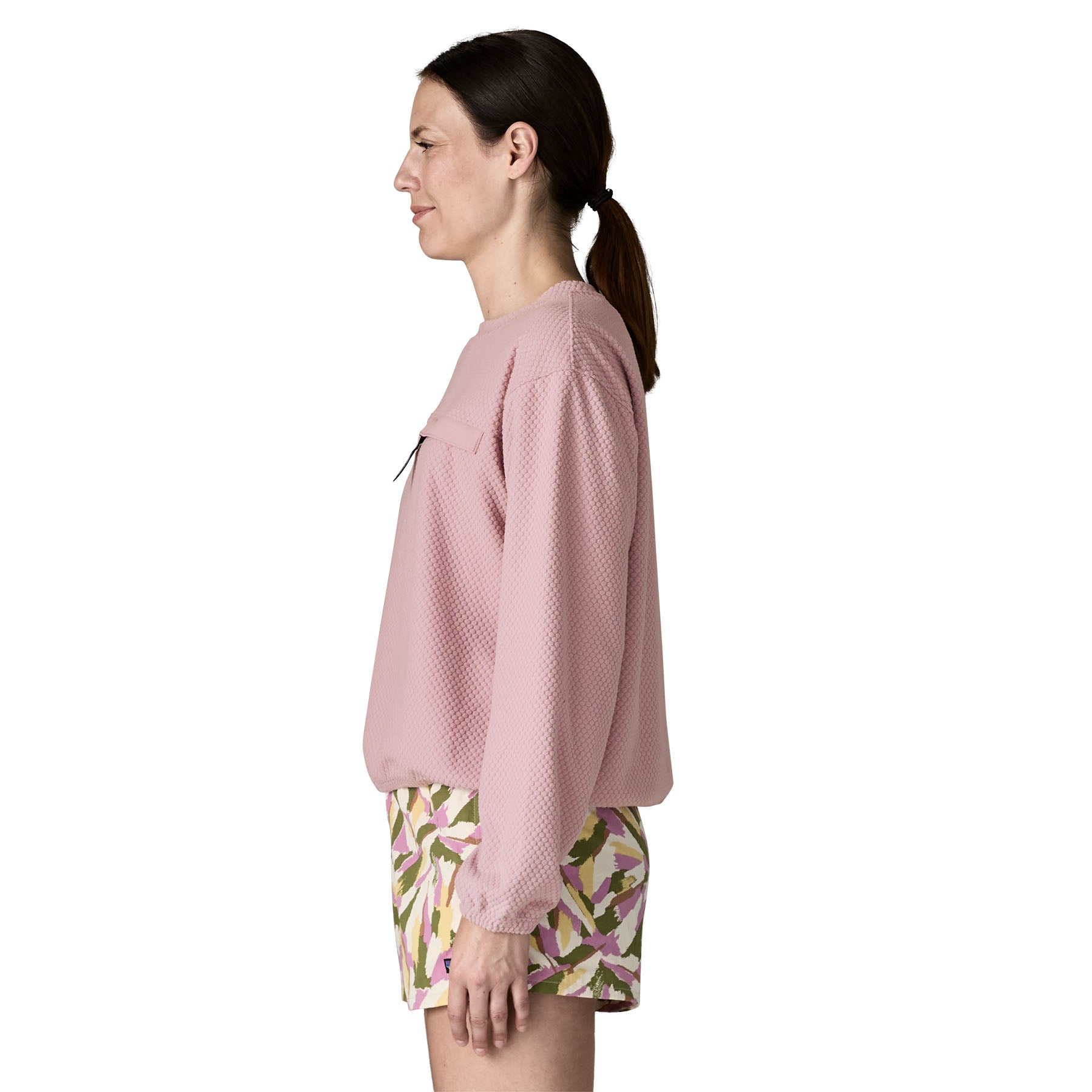 Women’s Textured Fleece Crewneck