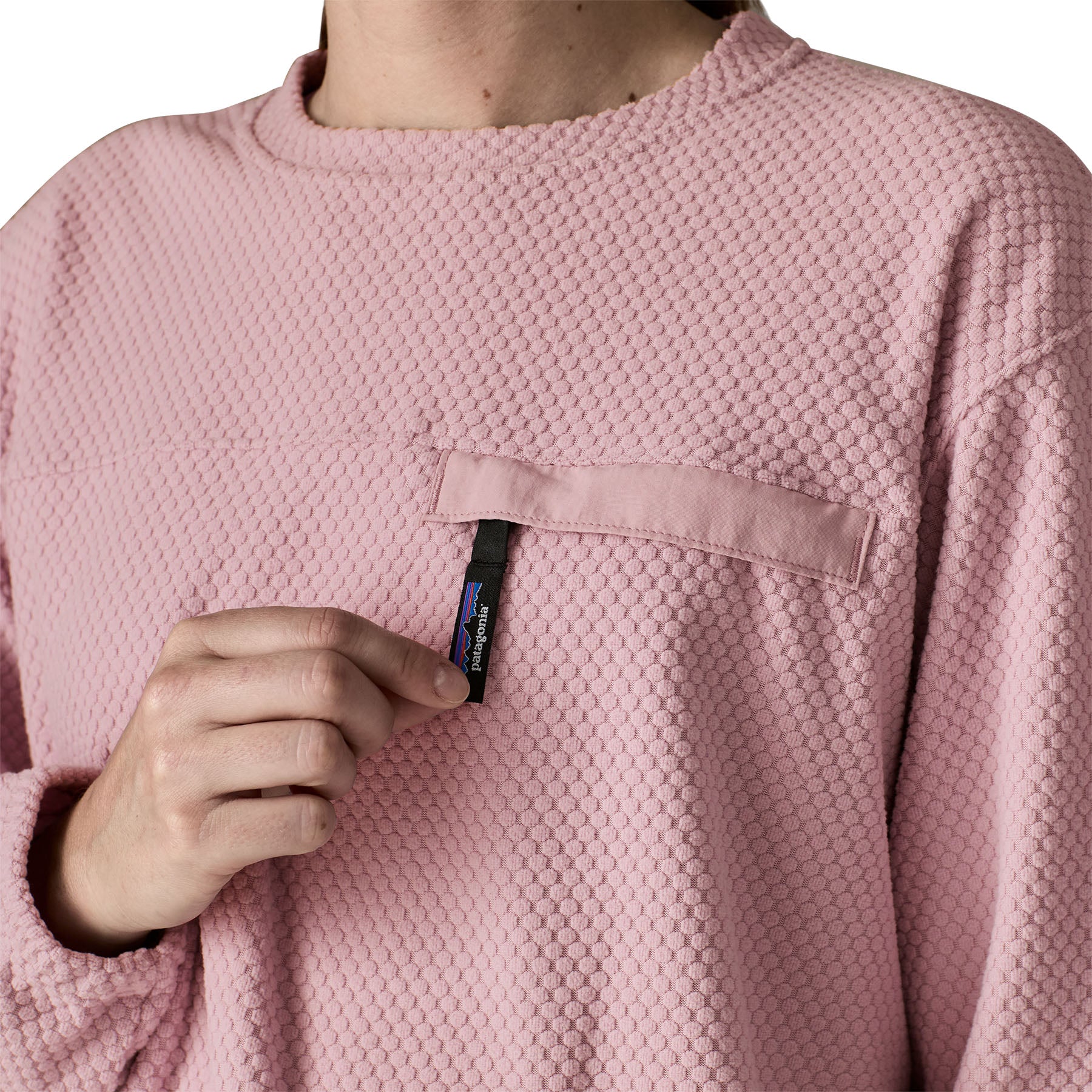 Women’s Textured Fleece Crewneck