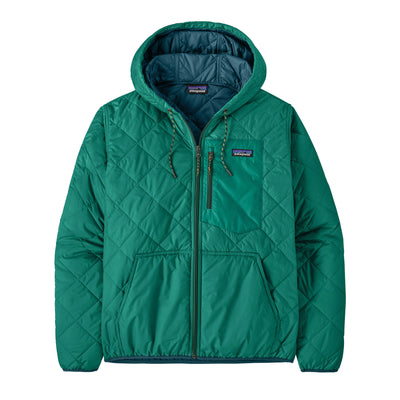 Men's Diamond Quilted Bomber Hoody