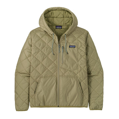Men's Diamond Quilted Bomber Hoody