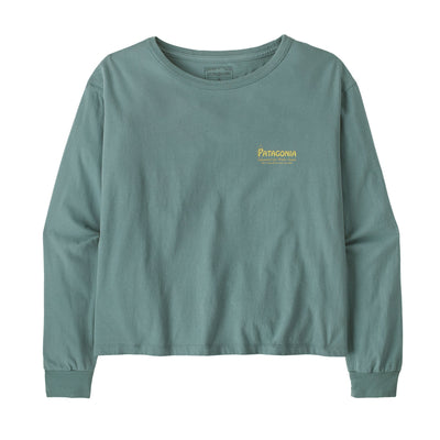 Women’s Long-Sleeved Water People Banner Easy-Cut T-Shirt