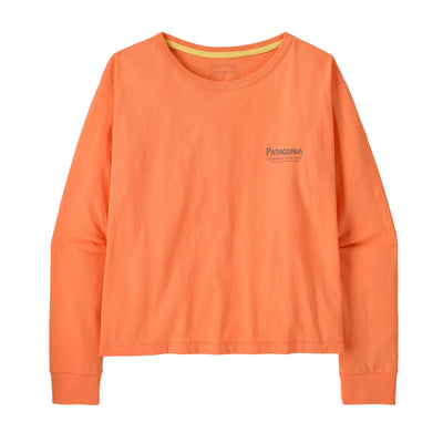 Women’s Long-Sleeved Water People Banner Easy-Cut T-Shirt