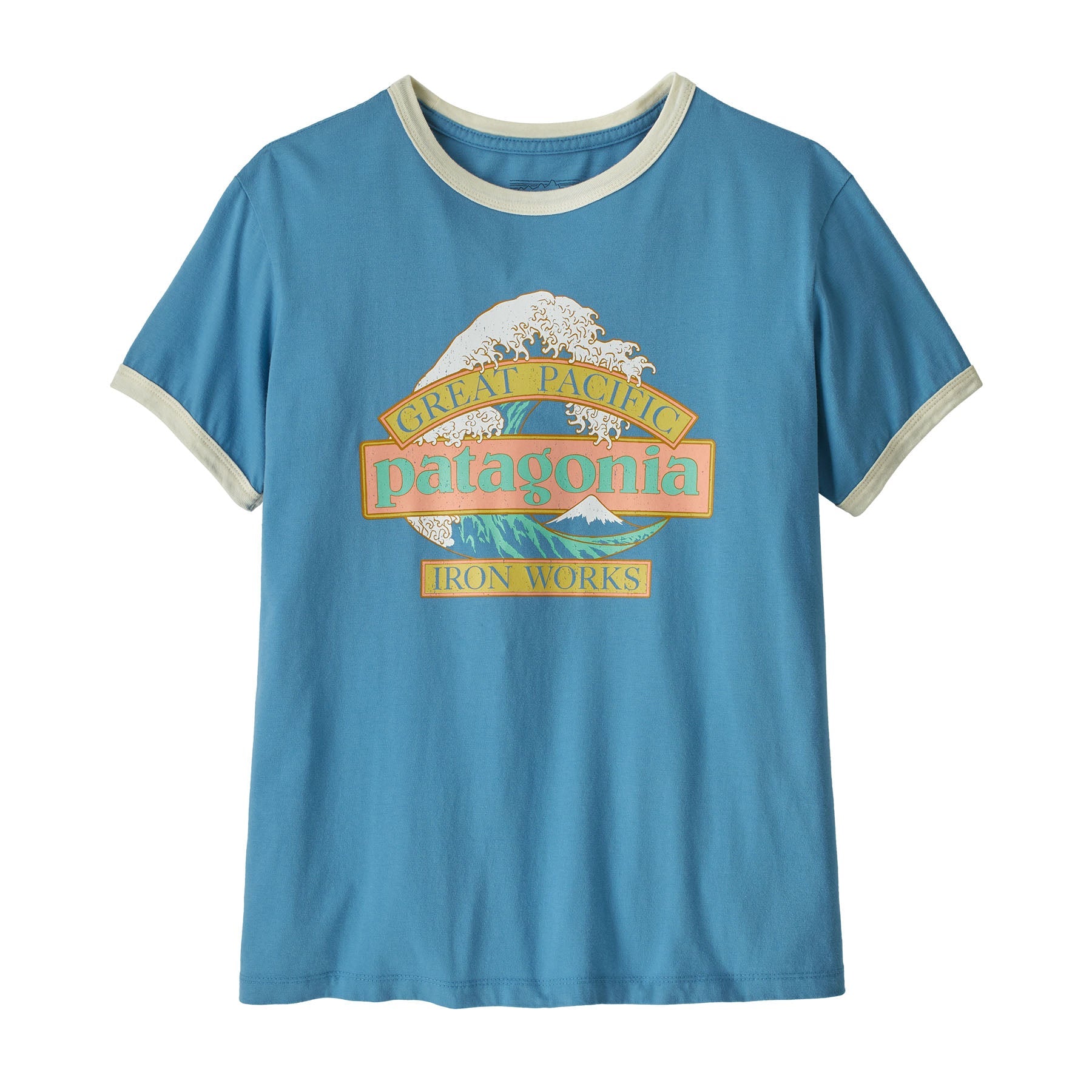 Women’s Great Waves Ringer Tee