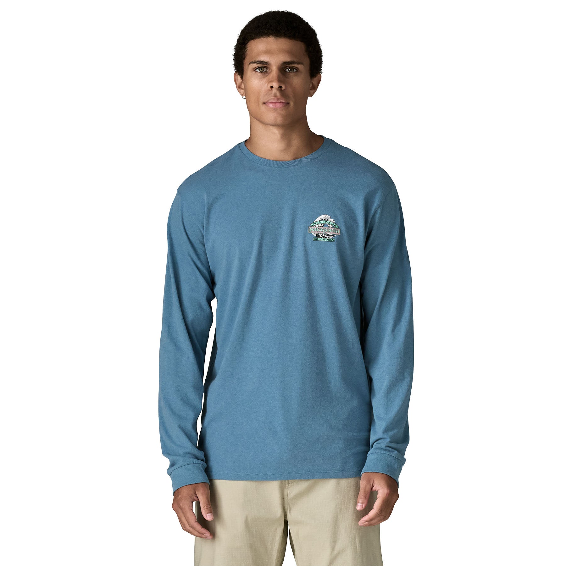 Men’s Long-Sleeved Great Waves Responsibili-Tee