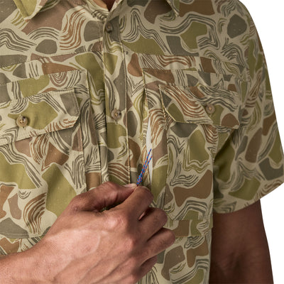 Men's Short-Sleeved Self-Guided Sun Shirt
