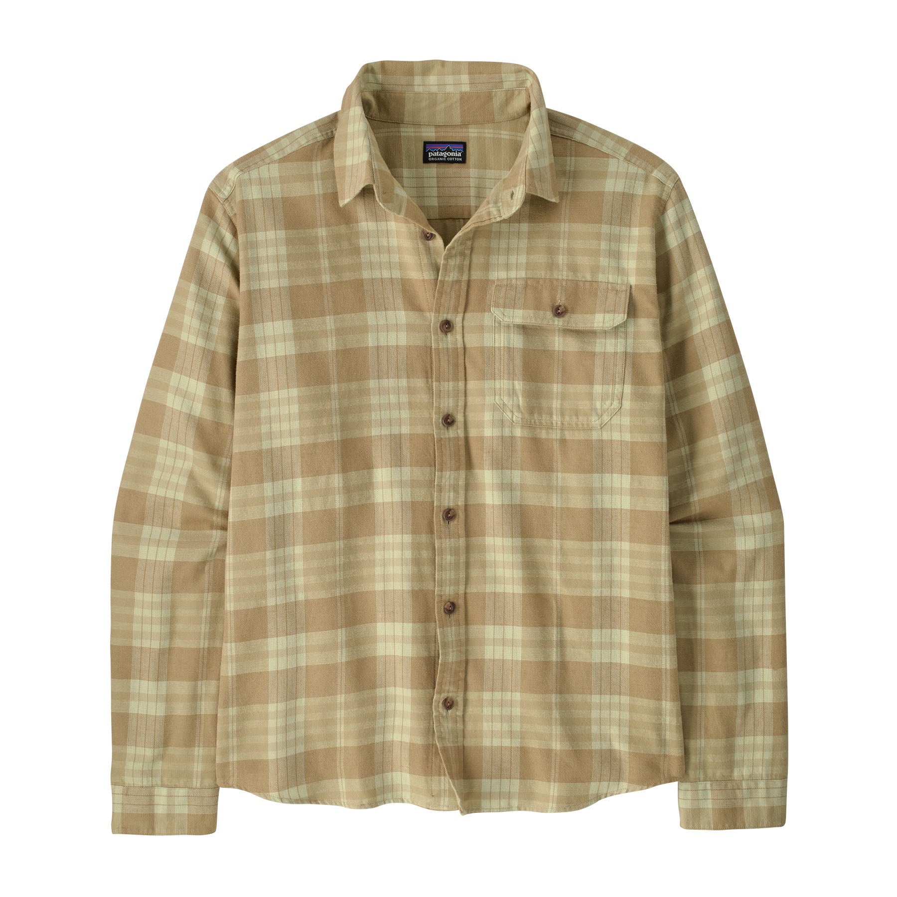 Patagonia Men's Long-Sleeved Lightweight Fjord Flannel Shirt