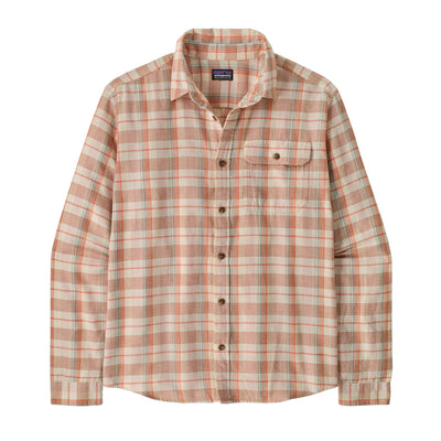 Chemise légère à manches longues en flanelle Fjord pour hommes
