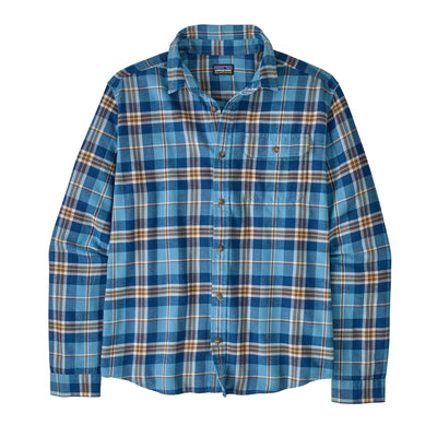 Chemise légère à manches longues en flanelle Fjord pour hommes
