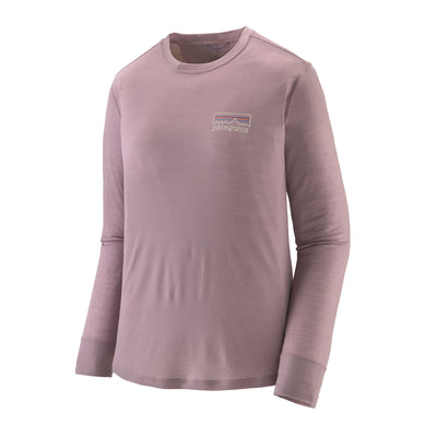 Women's Long-Sleeved Capilene Cool Merino Blend Graphic Shirt