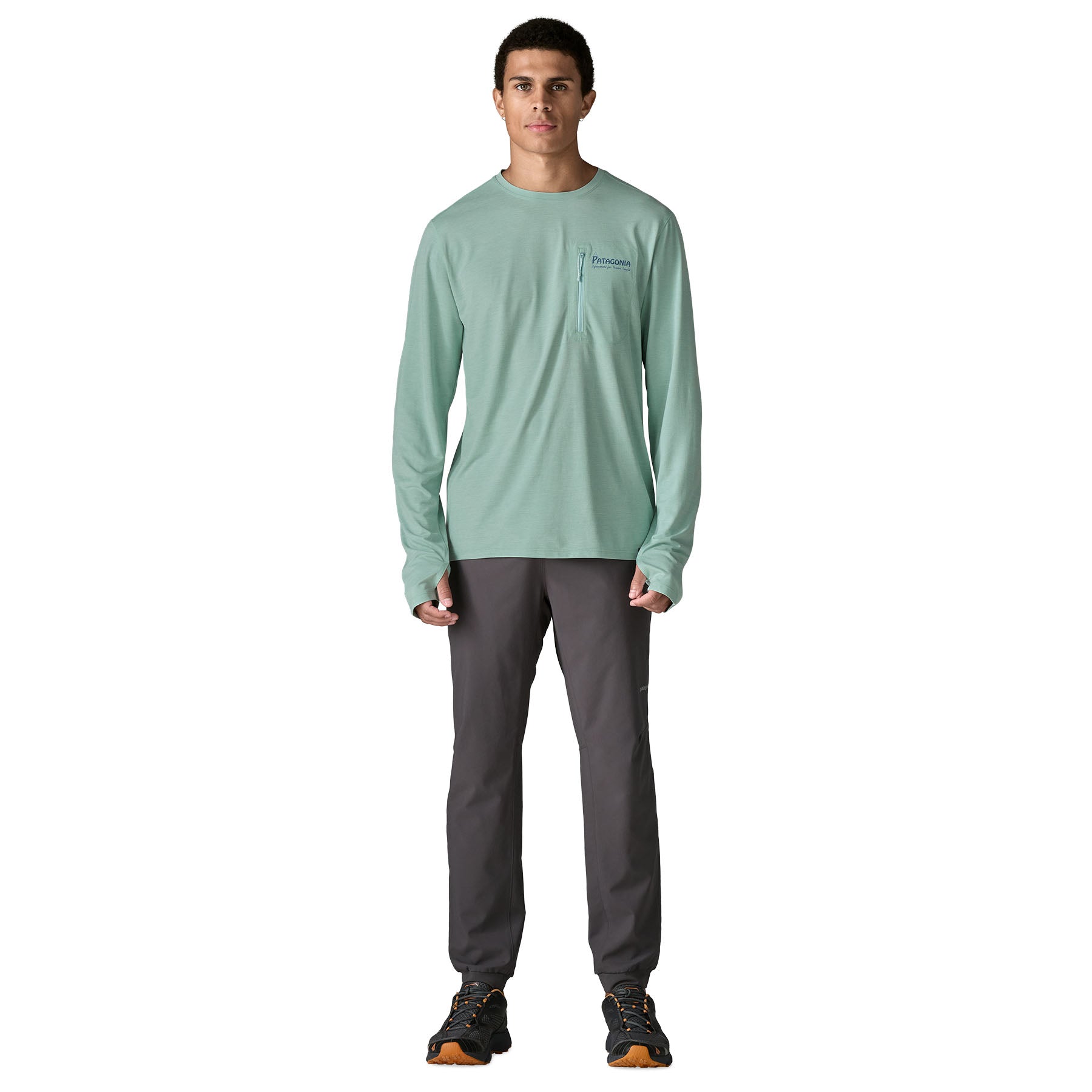 Men’s Long-Sleeved Capilene Cool Sun Shirt - Water People Banner