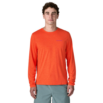 Men’s Long-Sleeved Capilene Cool Daily Shirt - Boardshort Logo
