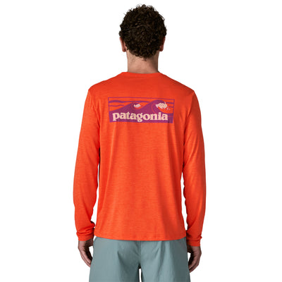 Men’s Long-Sleeved Capilene Cool Daily Shirt - Boardshort Logo