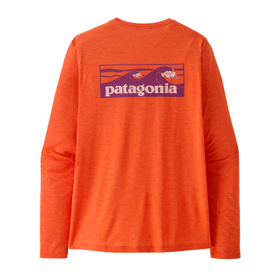 Men’s Long-Sleeved Capilene Cool Daily Shirt - Boardshort Logo
