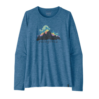 Women’s Long-Sleeved Capilene Cool Daily Shirt - Fitz Roy Nimbus