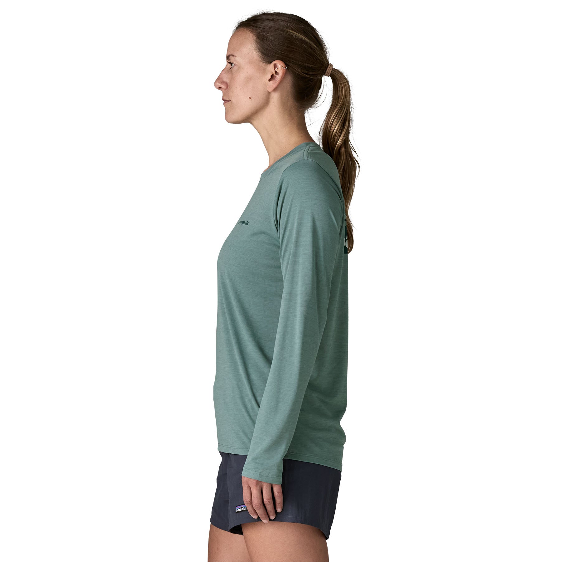 Women’s Long-Sleeved Capilene Cool Daily Shirt - Boardshort Logo