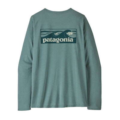 Women’s Long-Sleeved Capilene Cool Daily Shirt - Boardshort Logo