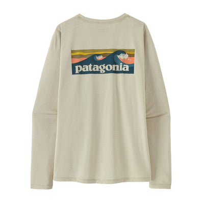 Women’s Long-Sleeved Capilene Cool Daily Shirt - Boardshort Logo