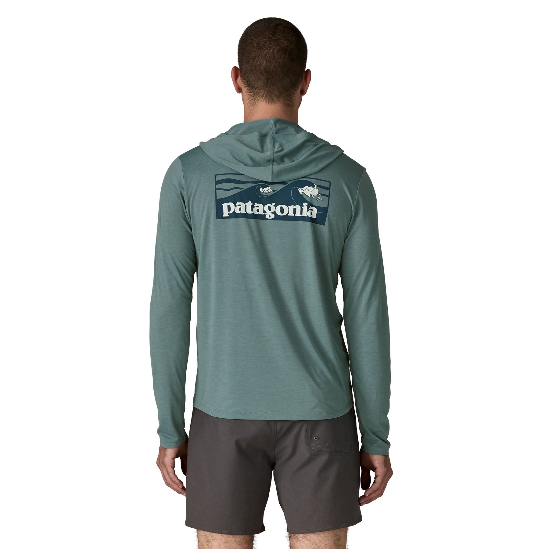 Men’s Capilene Cool Daily Hoody - Boardshort Logo