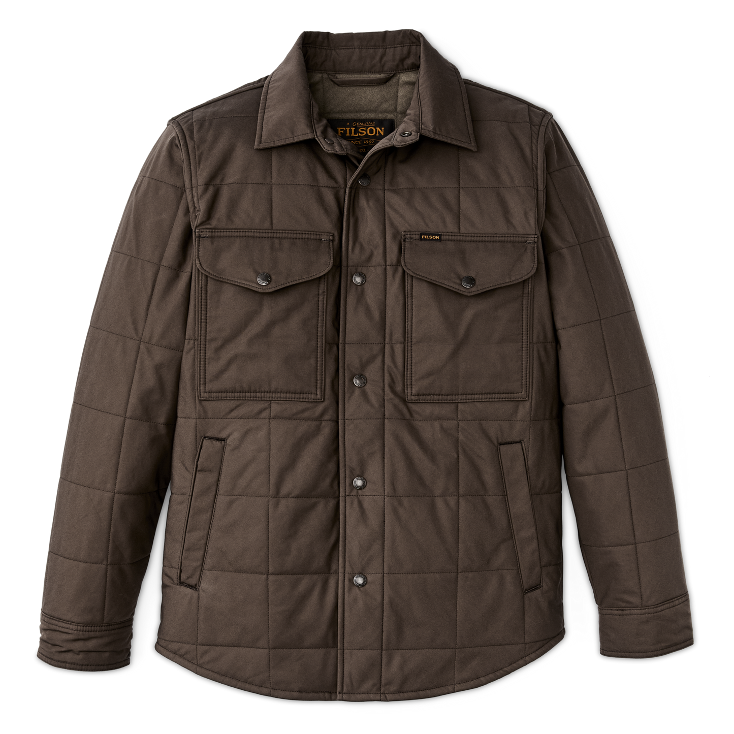 Jac-Shirt matelassé en tissu de couverture