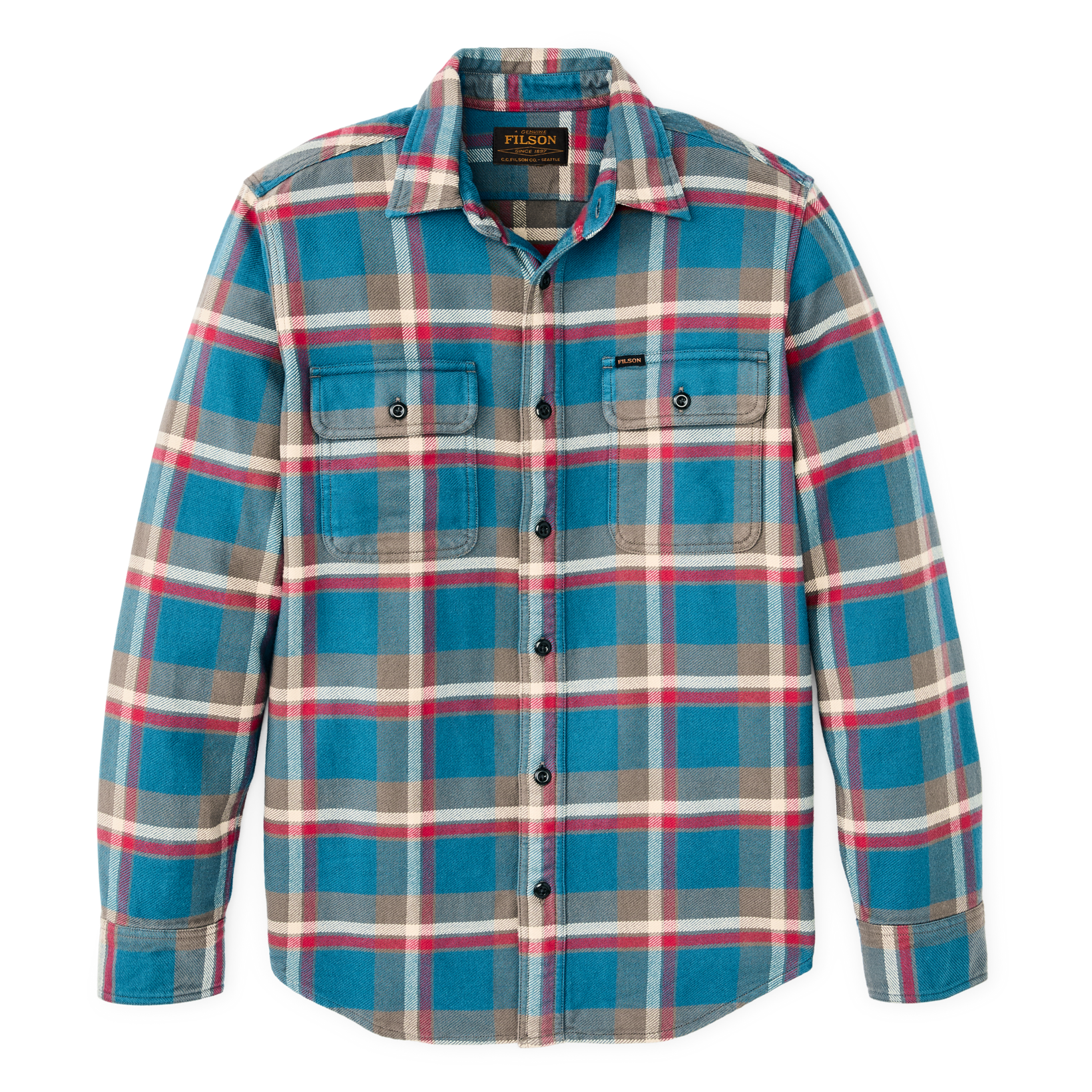 Chemise de travail vintage en flanelle