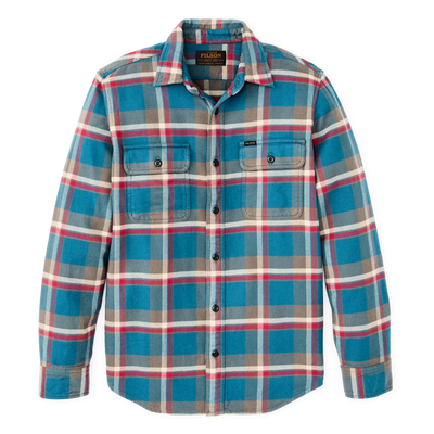 Chemise de travail vintage en flanelle