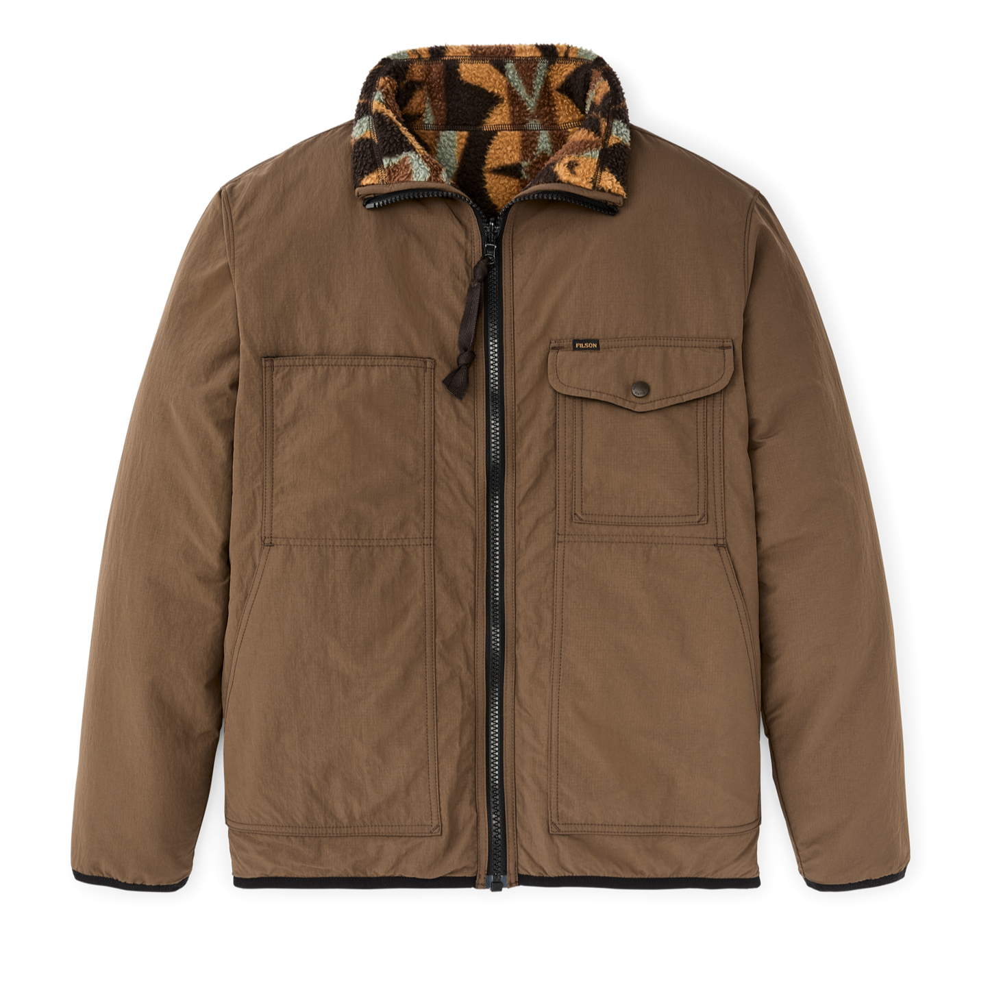 Reversible Pile Fleece Jacket