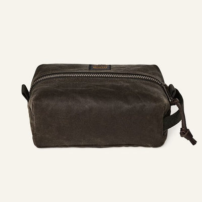 Kit de voyage en tissu d'étain