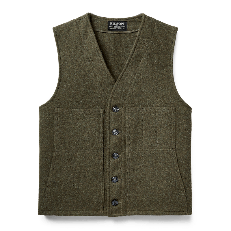 Gilet en laine Mackinaw