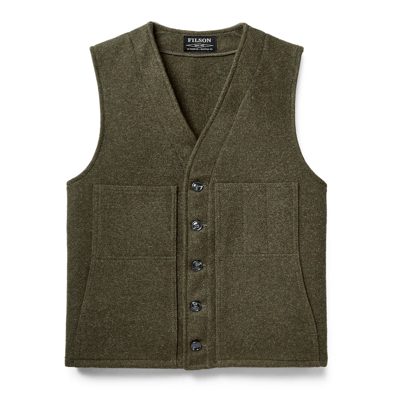 Filson Mackinaw Wool Vest – Elements Outfitters Filson Mackinaw Wool Vest – Elements Outfitters