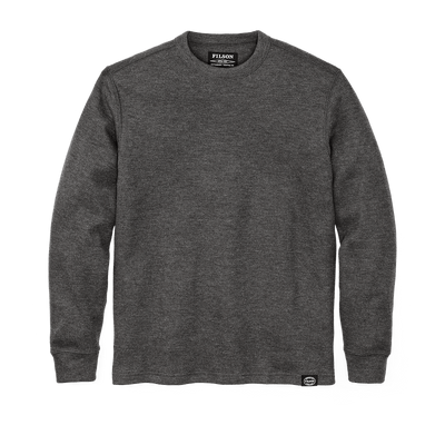 Crew thermique en tricot gaufré
