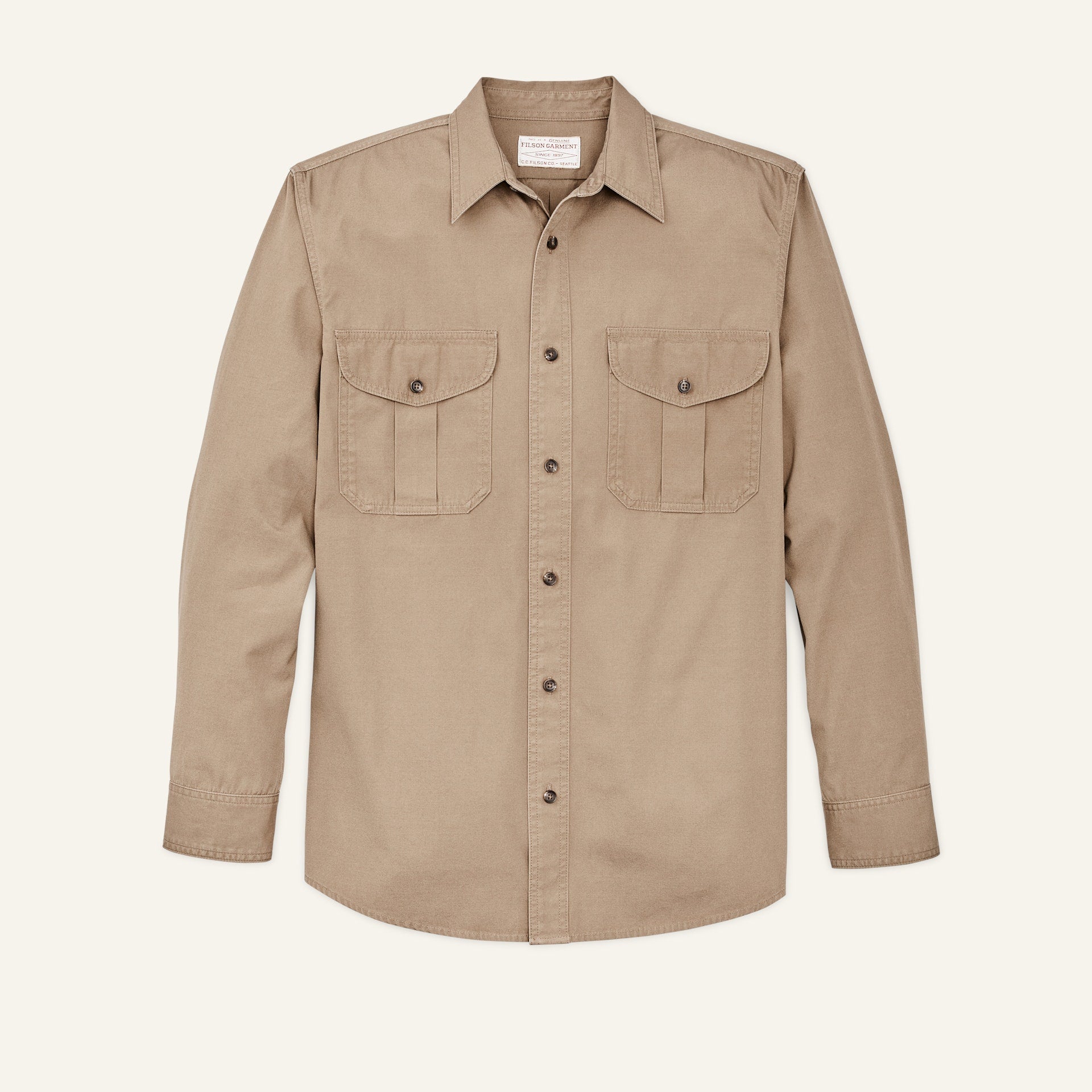 Chemise guide en tissu Safari