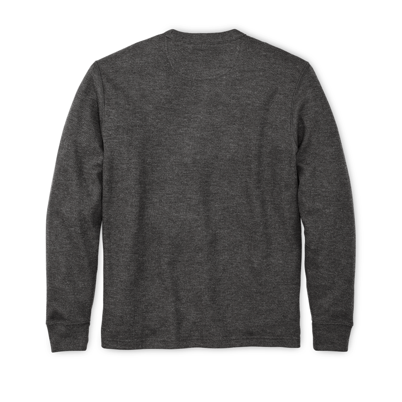 Crew thermique en tricot gaufré